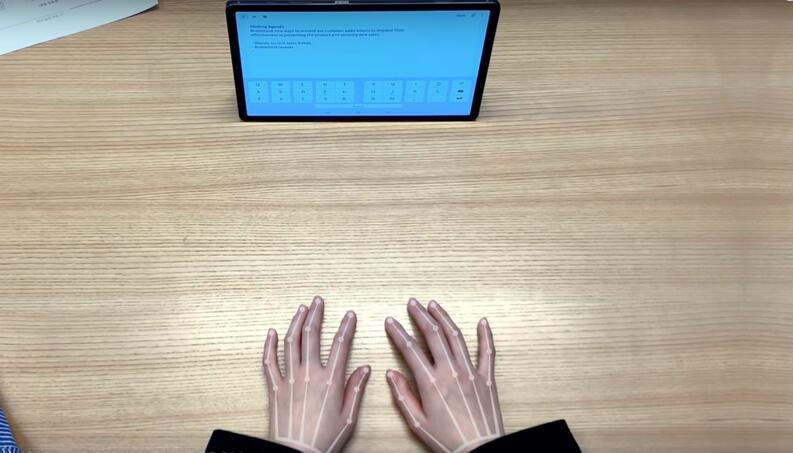Selfie Type: Samsung lanzarÃ¡ un teclado invisible